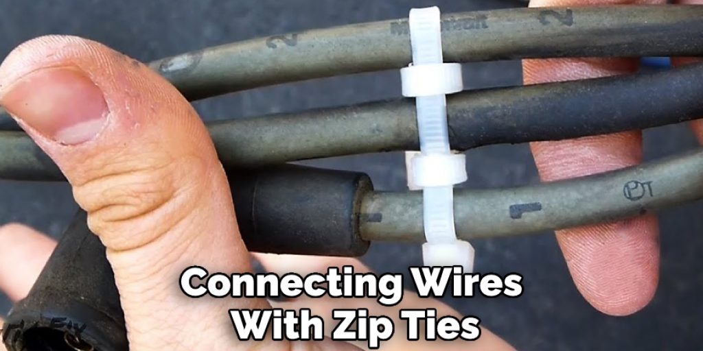 Connecting Wires With Zip Ties