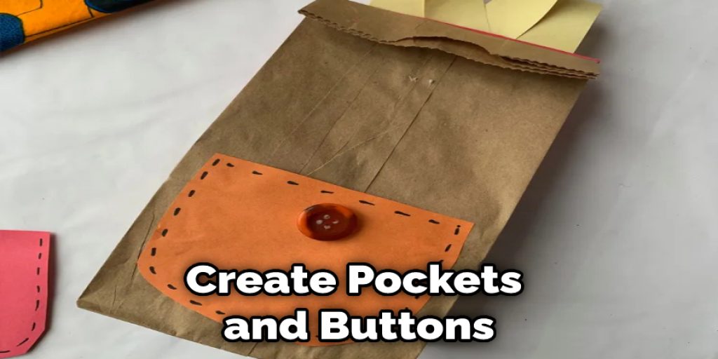 Create Pockets  and Buttons