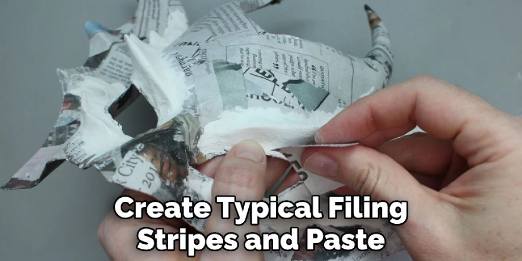 Create Typical Filing Stripes and Paste