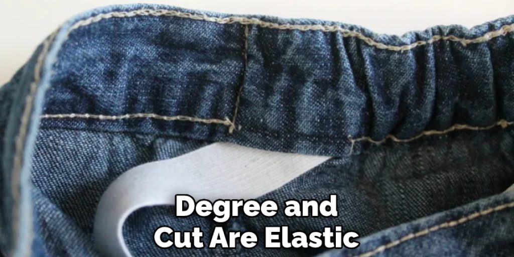 how do you shrink elastic waistband