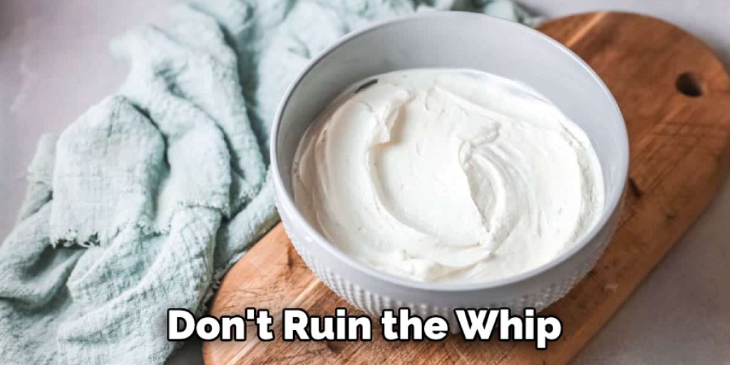 Don't Ruin the Whip