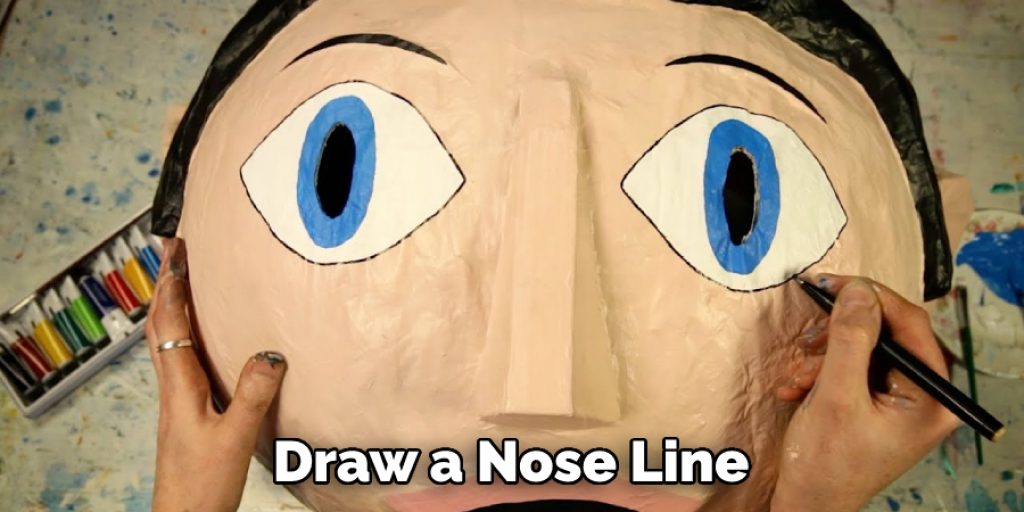 Draw a Nose Line