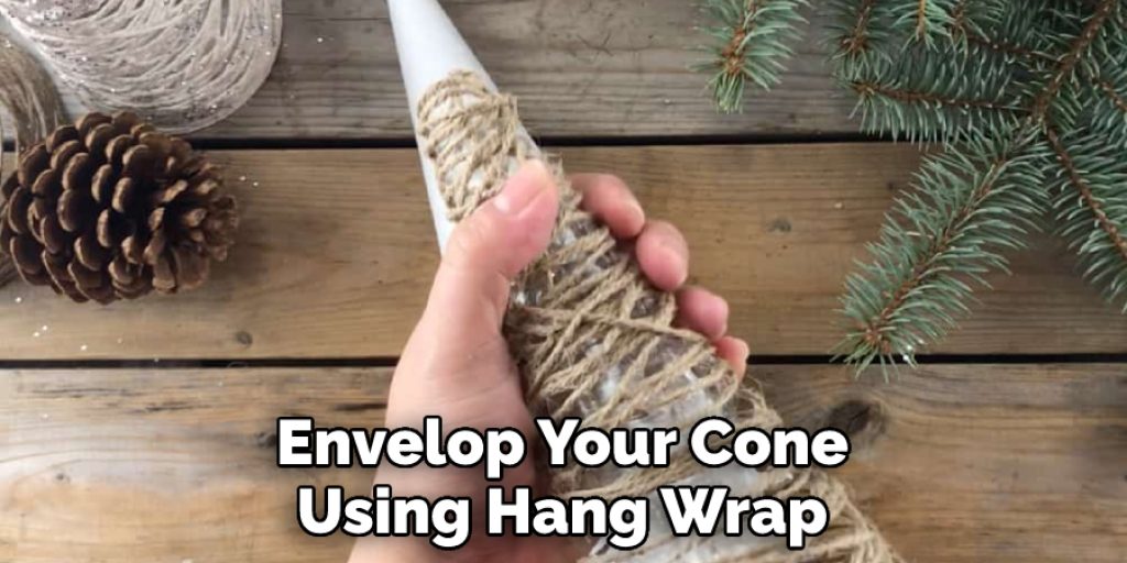Envelop Your Cone Using Hang Wrap