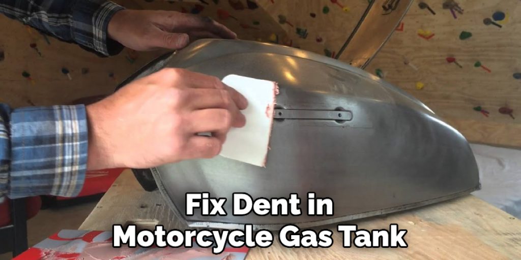 Fix Dent in Motorcycle Gas Tank