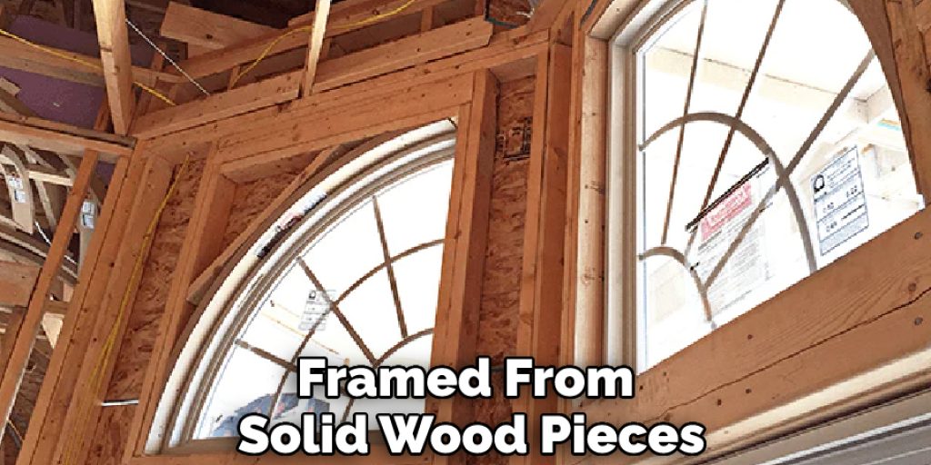 Framed From Solid Wood Pieces