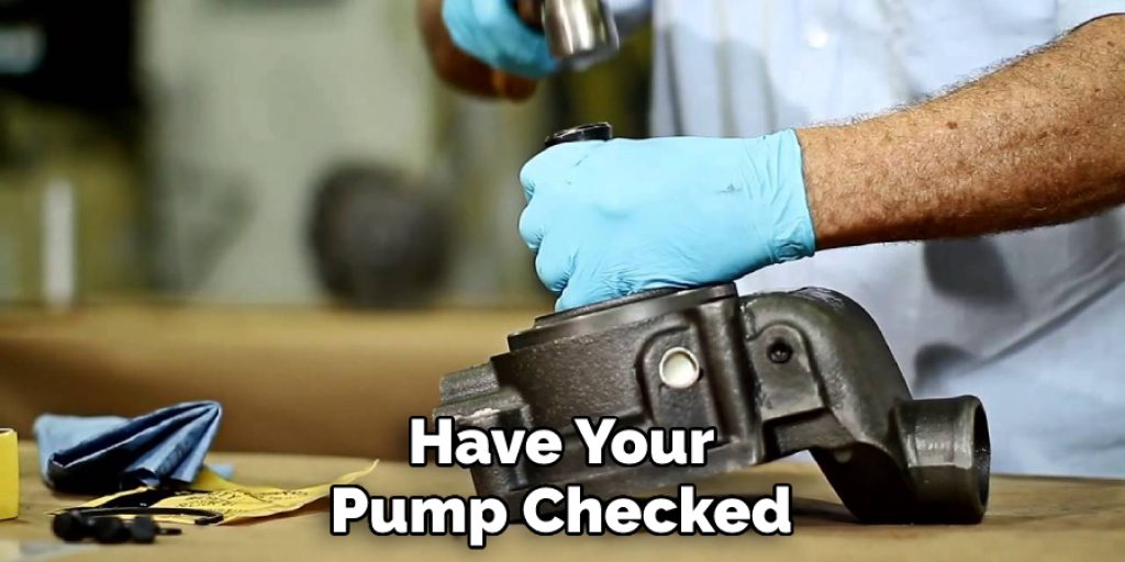 Have Your Pump Checked