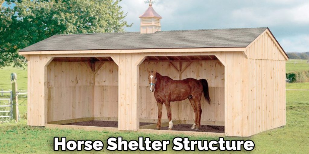 Horse Shelter Structure