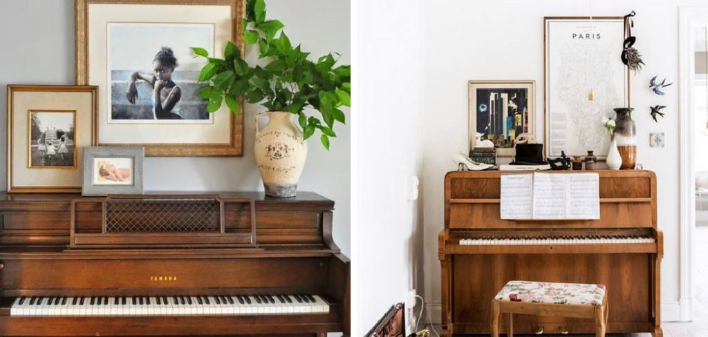 How to Decorate a Piano Top