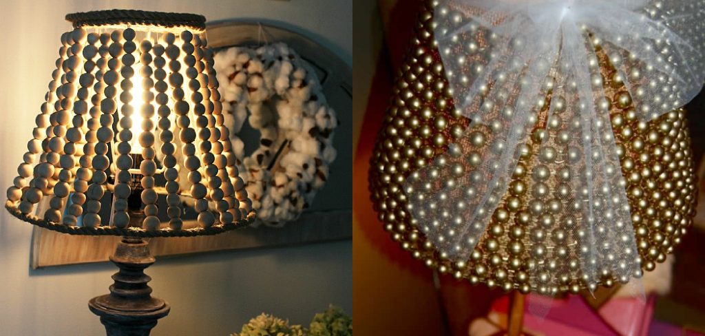 How to Make Beaded Lamp Shades