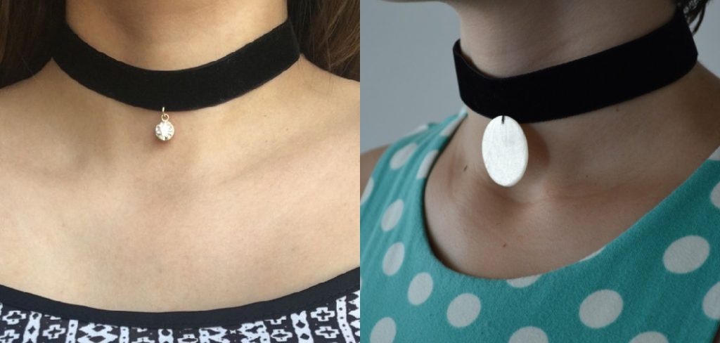 How to Make a Choker Necklace out of Fabric