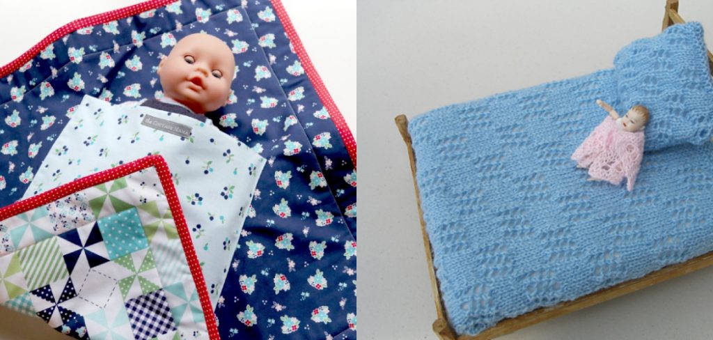 How to Make a Doll Blanket and Pillow