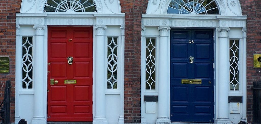 How to Paint a Front Door with One Side Light Panel