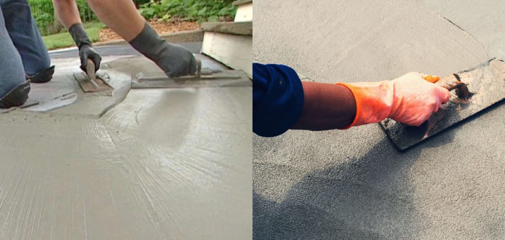 How to Smooth Rough Concrete Patio
