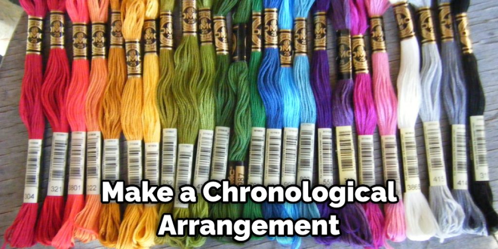 Make a Chronological Arrangement