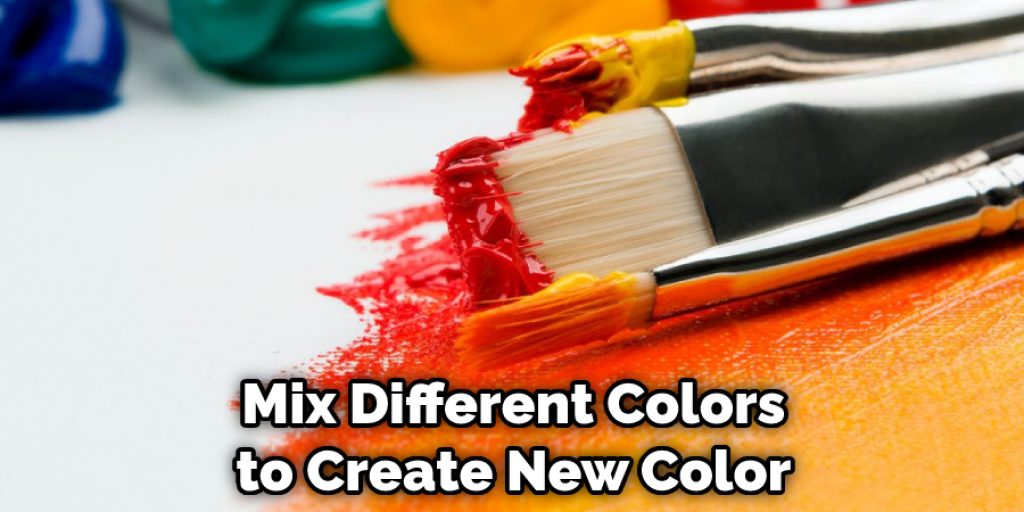Mix Different Colors to Create New Color