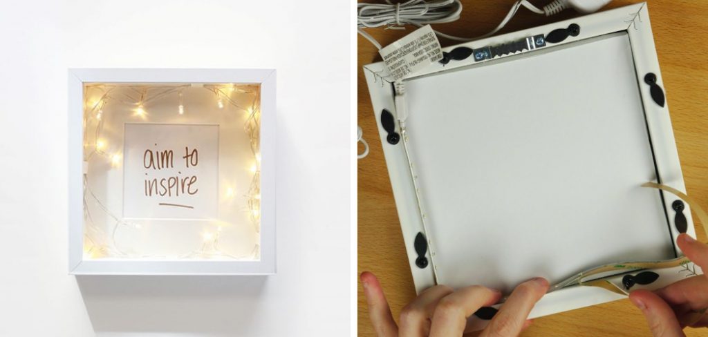 How to Make a Light Up Box Frame