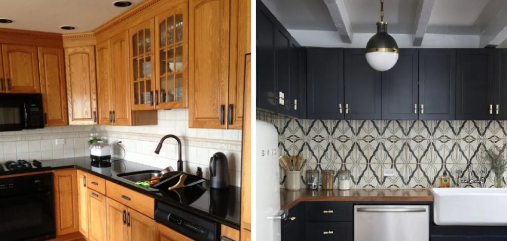 How To Lighten Dark Wood Kitchen Cabinets In 6 Easy Steps 2024