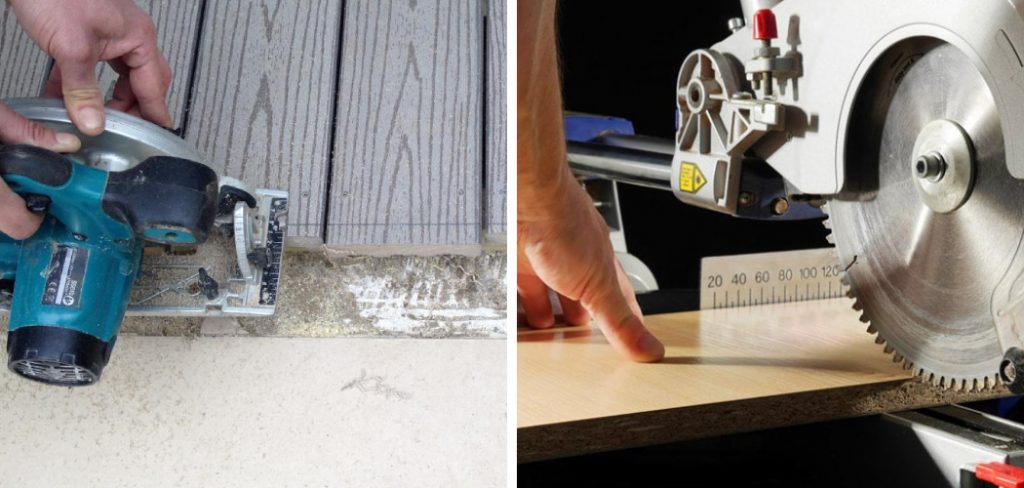 How to Cut Trex Decking