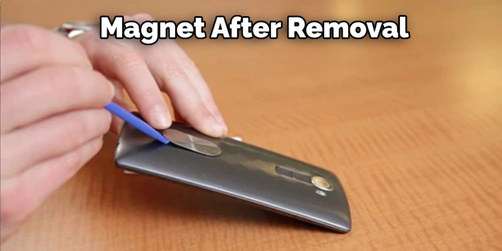 Magnet After Removal 