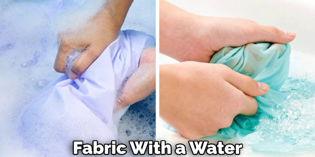 Fabric With a Water