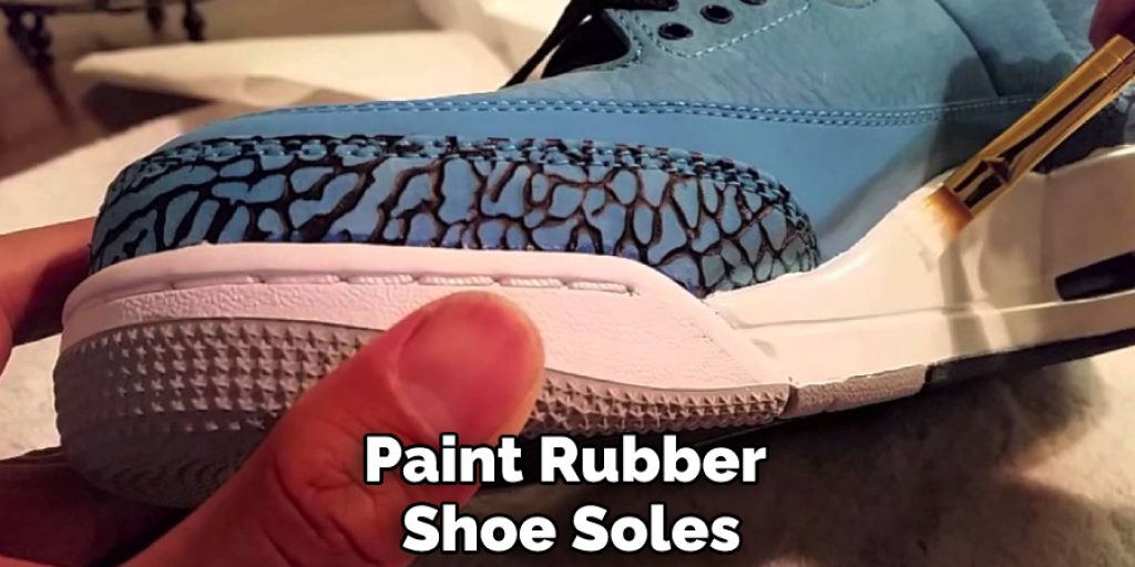 Paint Rubber Shoe Soles