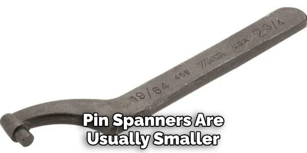 Pin Spanners Are Usually Smaller