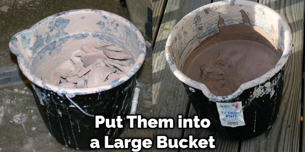 Put Them into a Large Bucket
