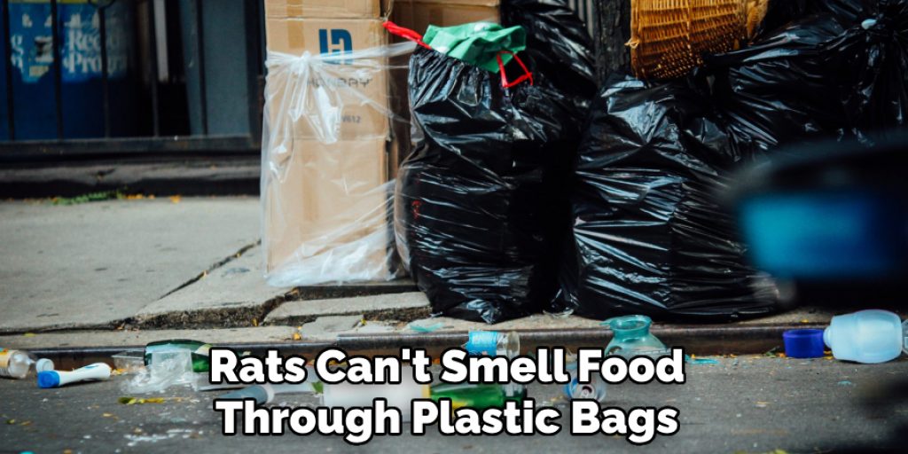 Rats Can't Smell Food Through Plastic Bags