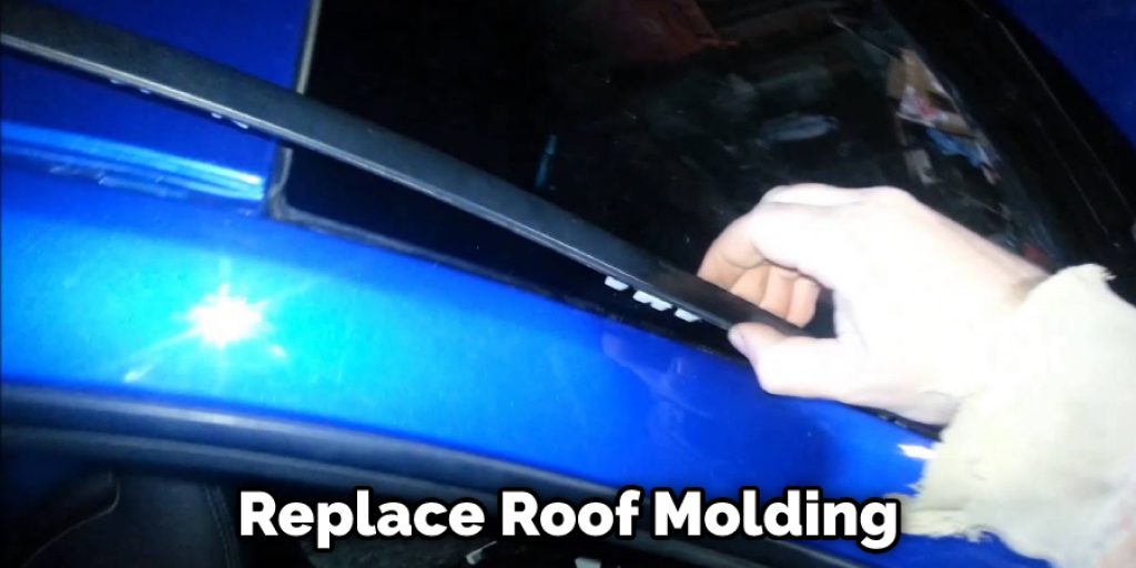 Replace Roof Molding