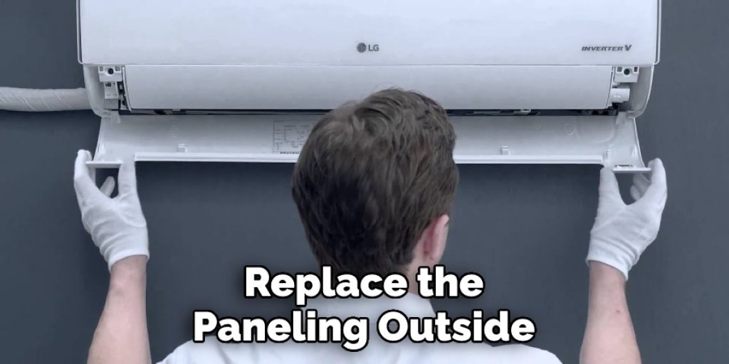 Replace the Paneling Outside