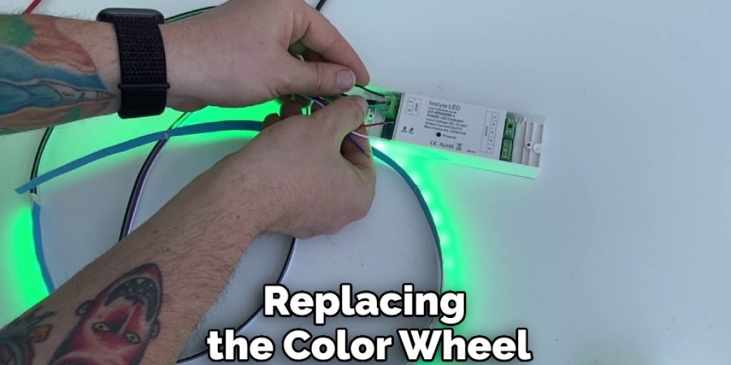Replacing the Color Wheel
