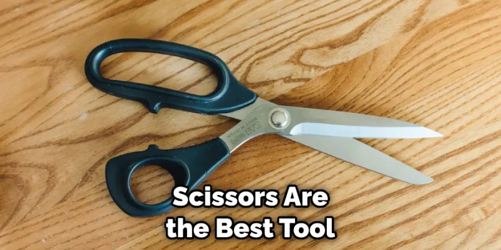Scissors Are the Best Tool