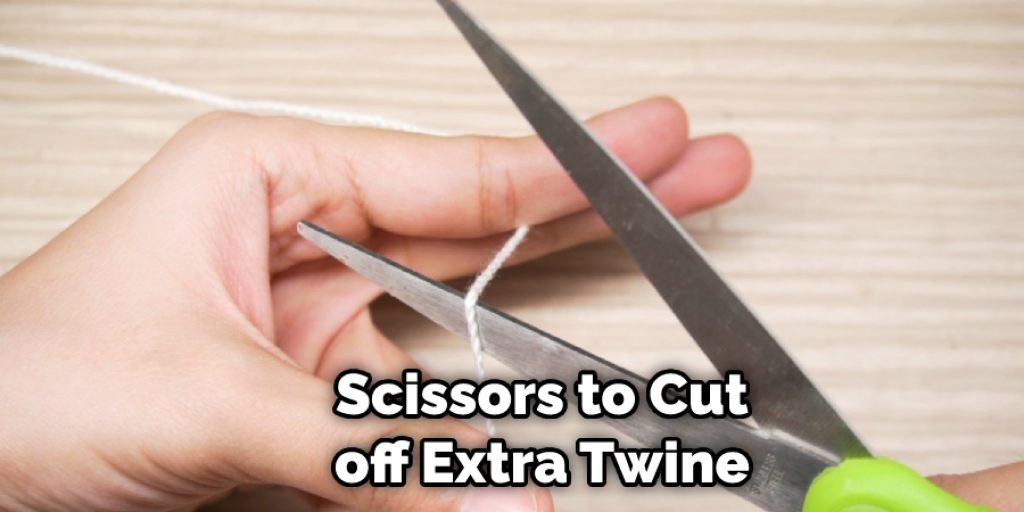 Scissors to Cut off Extra Twine