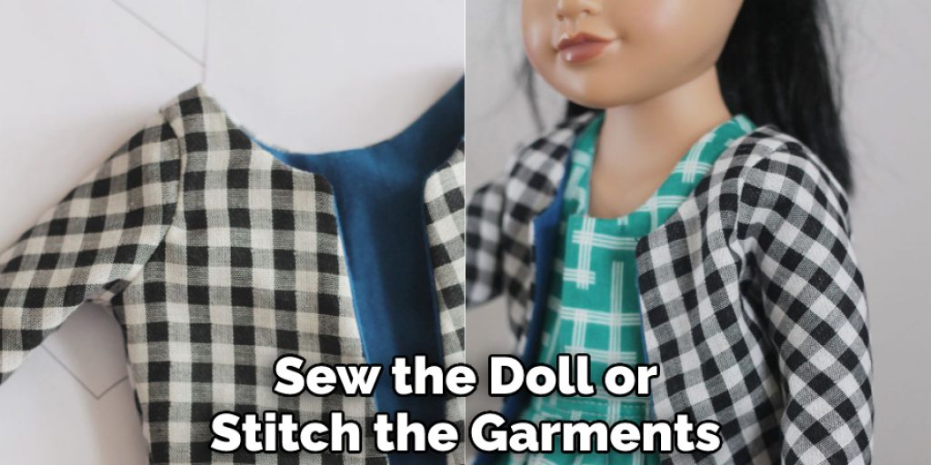 Sew the Doll or Stitch the Garments