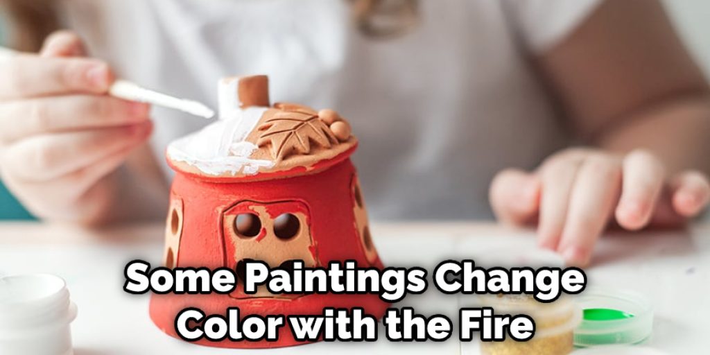 Some Paintings Change Color with the Fire