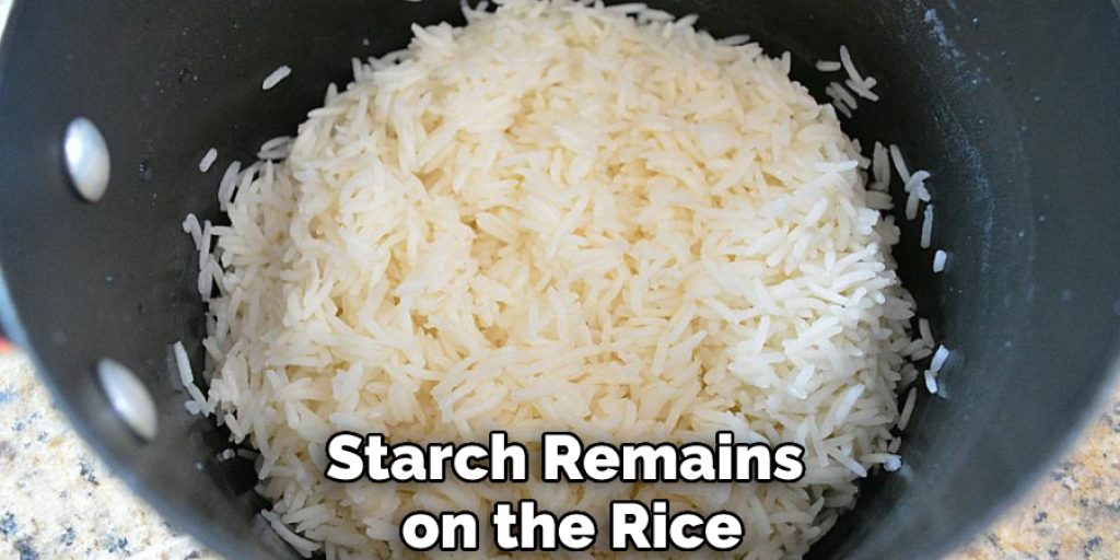 Starch Remains on the Rice