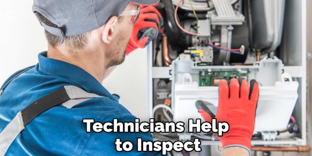 Technicians Help to Inspect