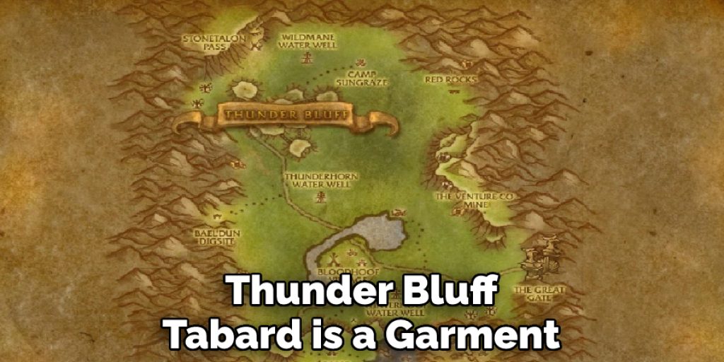 Thunder Bluff Tabard is a Garment