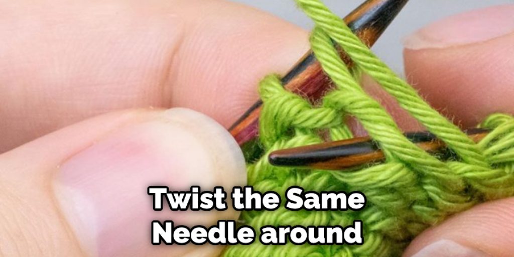 Twist the Same Needle around