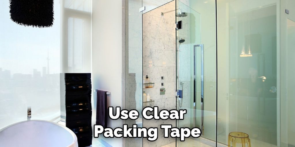 Use Clear Packing Tape