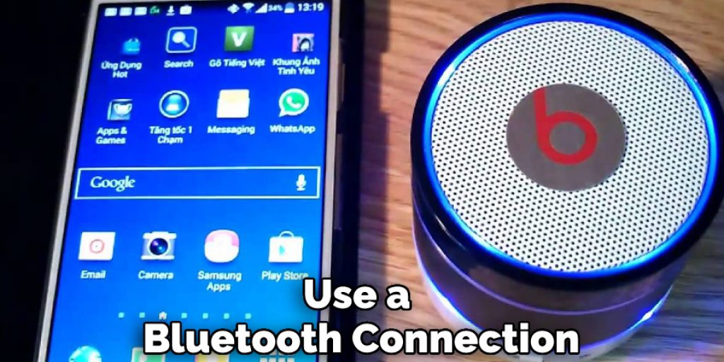 Use a Bluetooth Connection