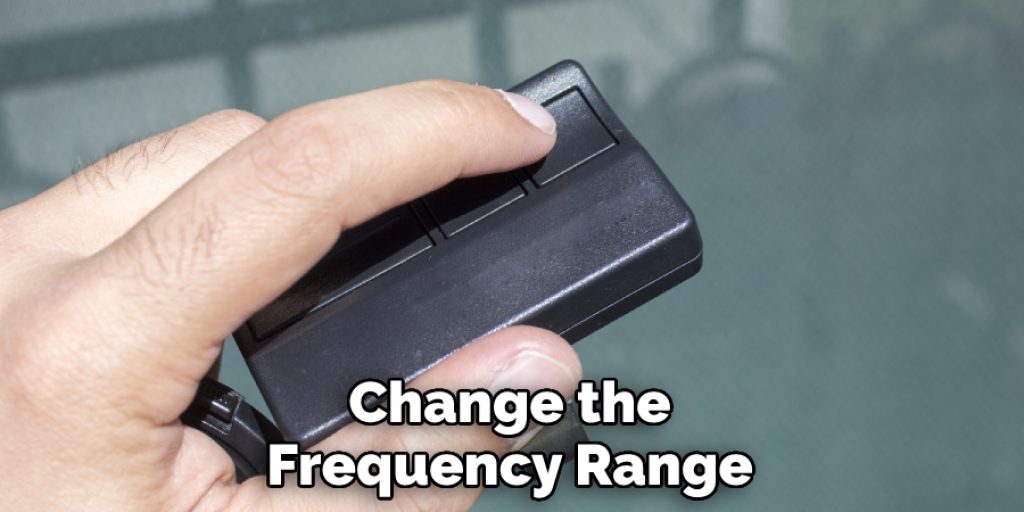 Change the Frequency Range