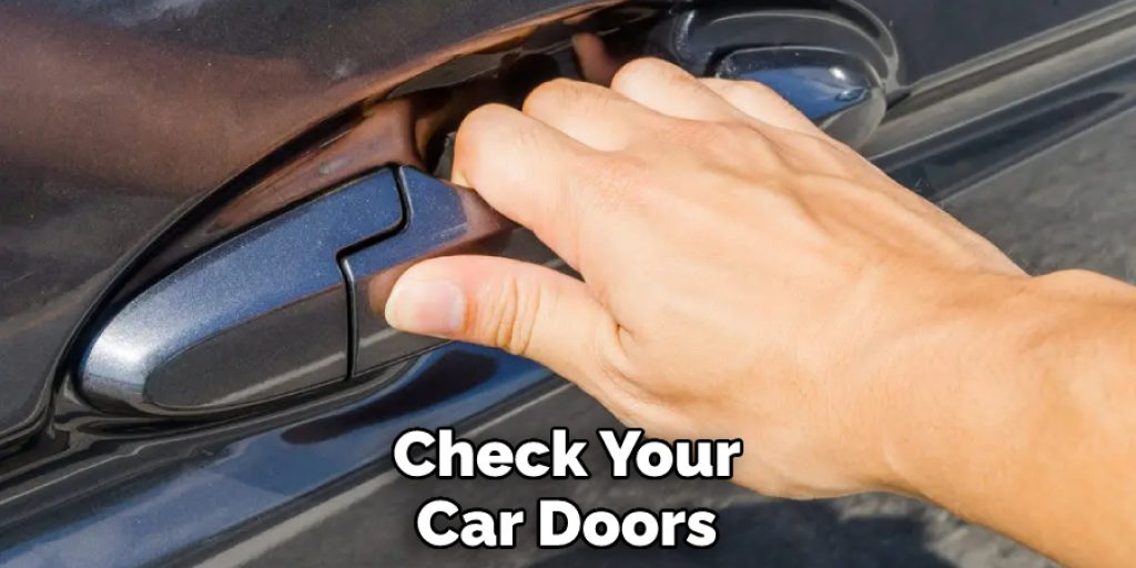 Check Your Car Doors