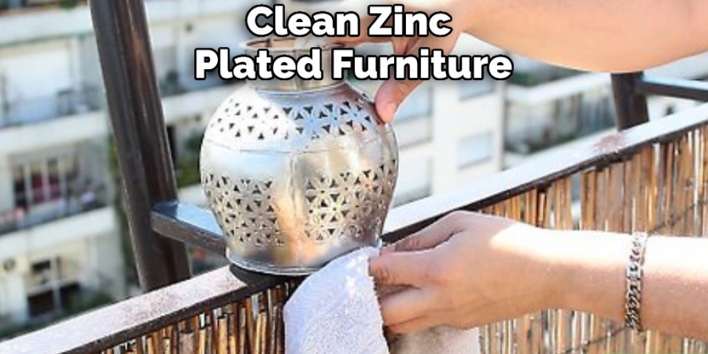 Clean Zinc Plated Furniture