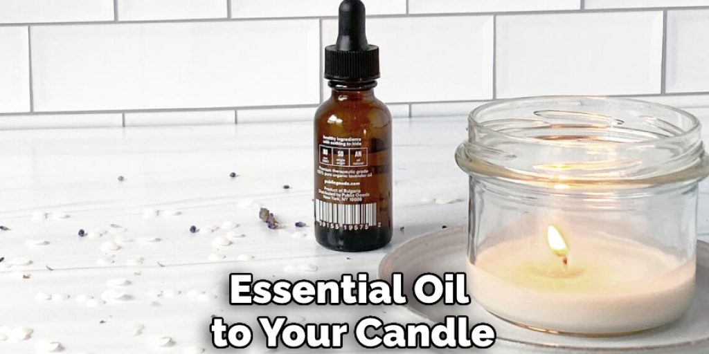 Essential Oil to Your Candle