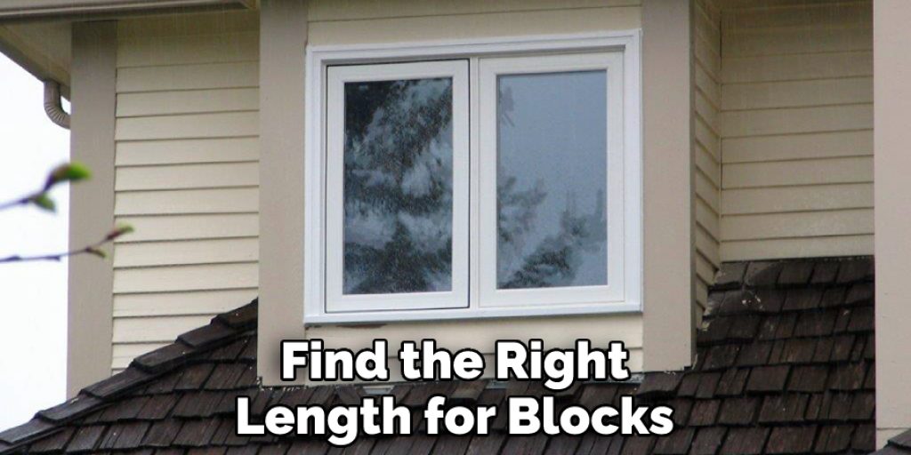 Find the Right Length for Blocks