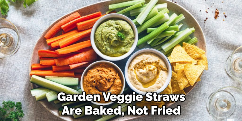 Garden Veggie Straws Are Baked, Not Fried