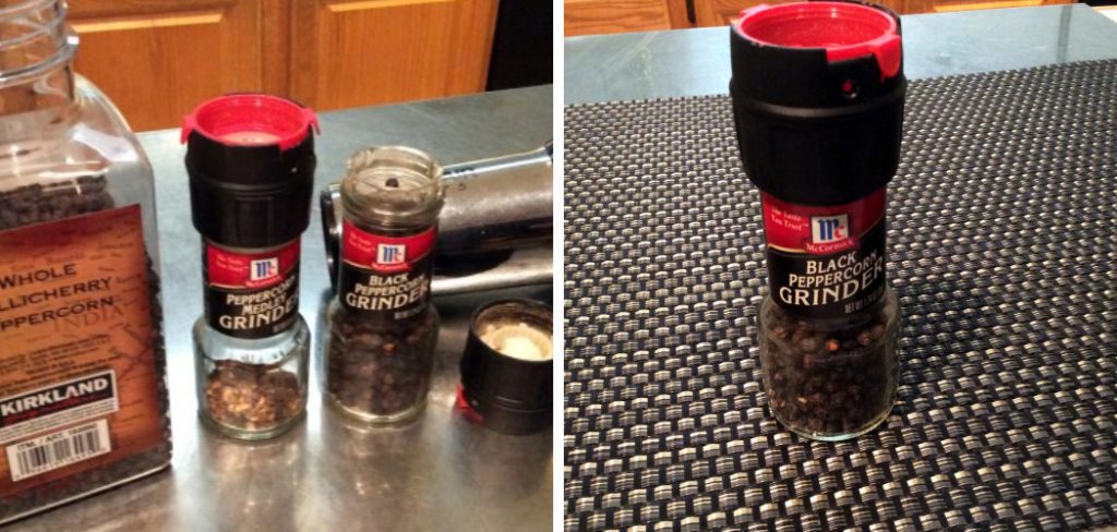 How to Refill Mccormick Pepper Grinder