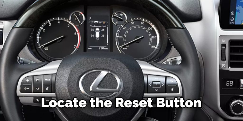 locate the Reset Button