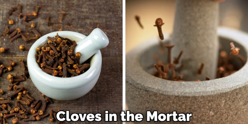 Cloves in the Mortar